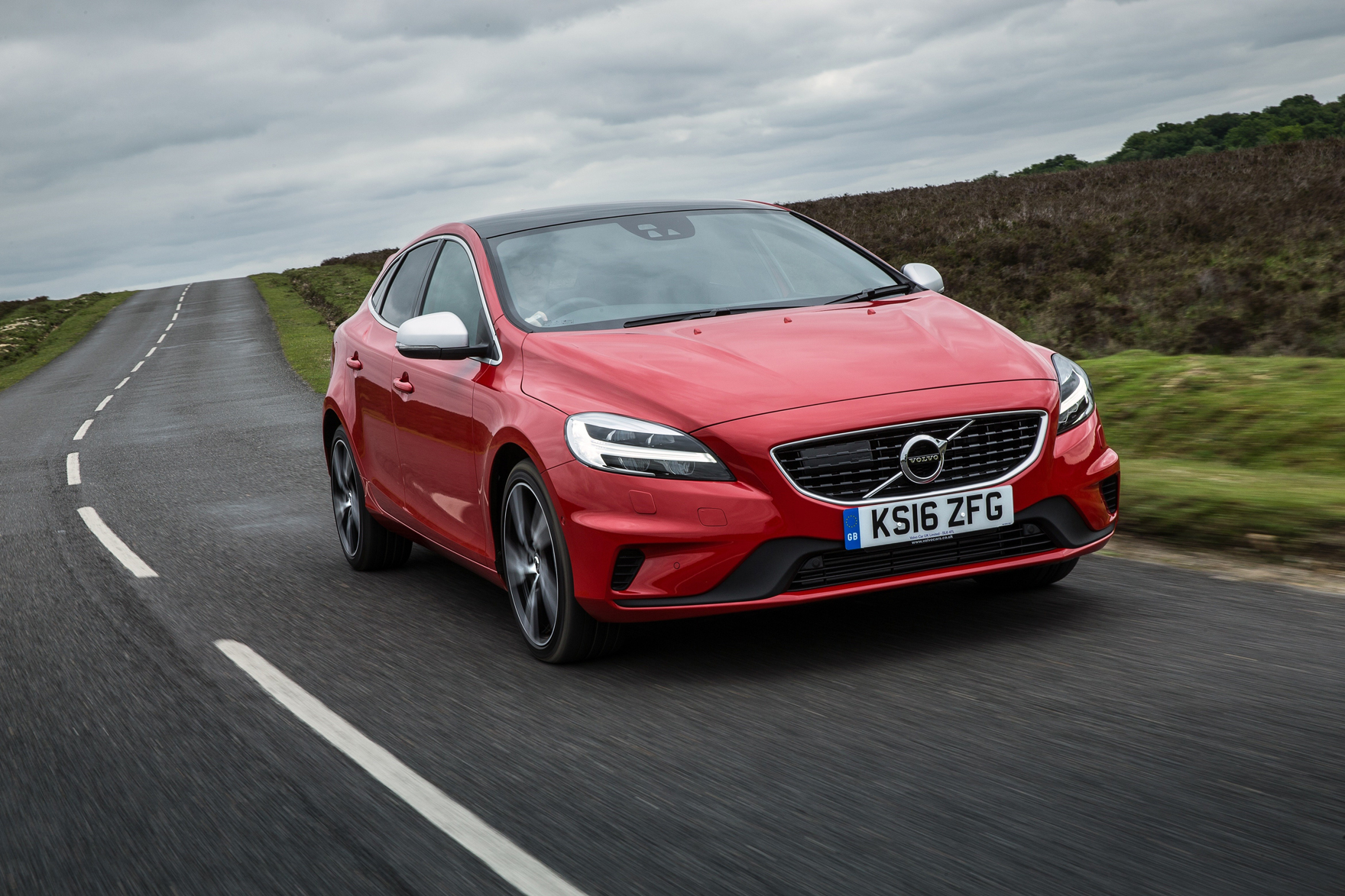 Volvo V40 Facelift in Genf