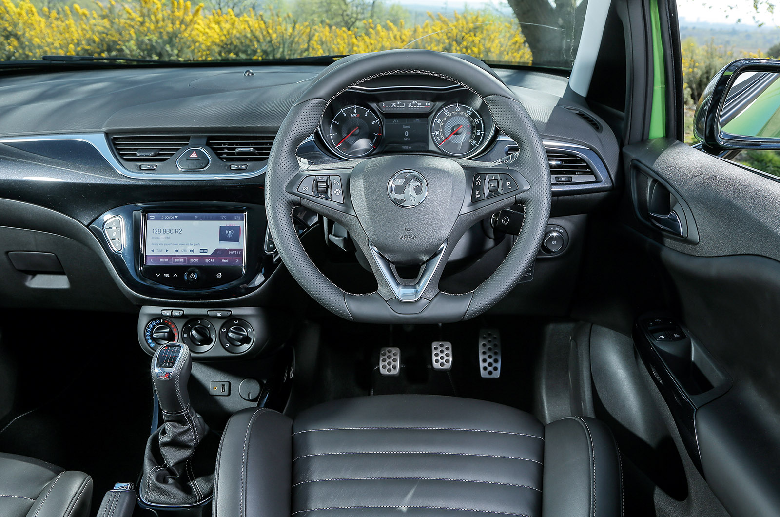 Vauxhall Corsa VXR dashboard