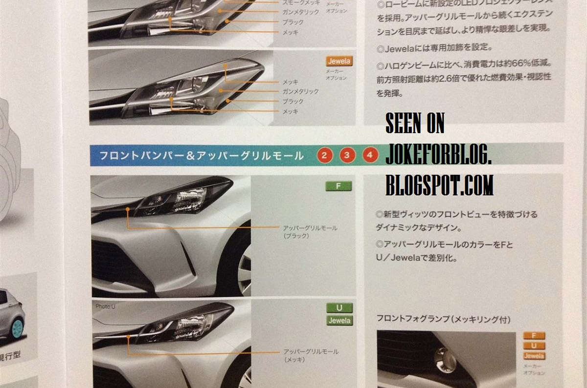 Facelifted Toyota Yaris Pictures Leaked Online Autocar Facelifted Toyota Yaris Pictures Leaked Online Autocar