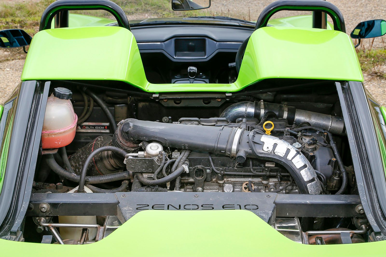 Zenos E10 S engine bay